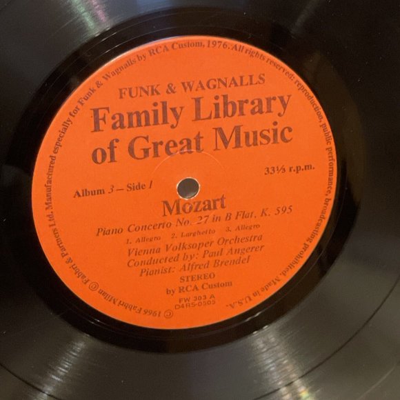 The Piano Concerto In B Flat Funk & Wagnalls Family Library Of Great Music Album - Picture 6 of 8